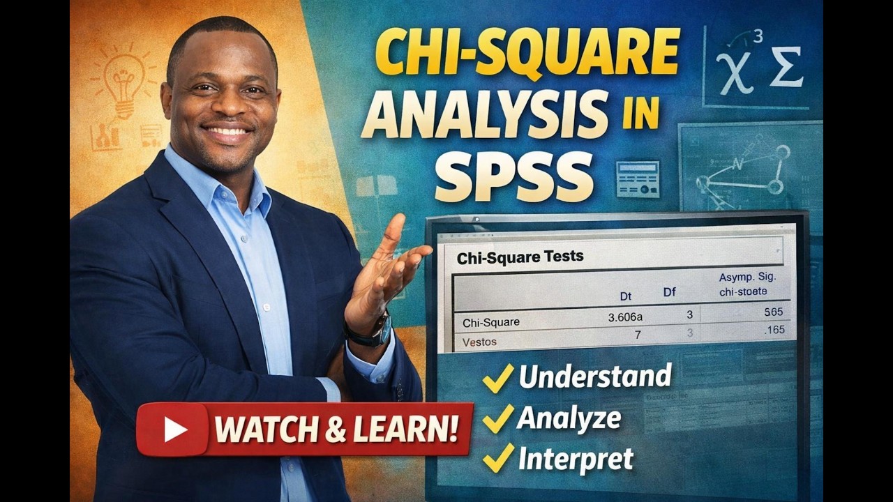 Chi-Square Analysis by Dr Nathaniel Omilani