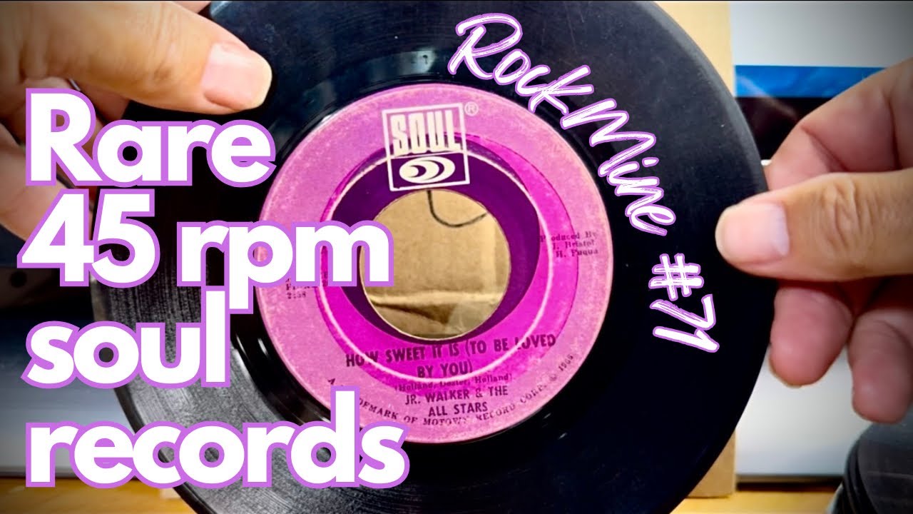 Rare 45 rpm Soul Records