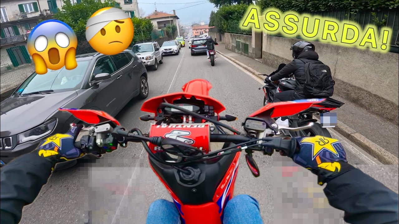 PRIMO GIRO CON LA MOTO NUOVA🚔🚨*ASSURDO* #IGAP 0