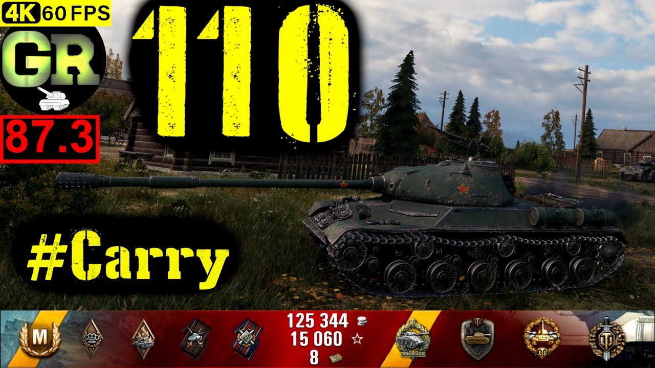 87_World of Tanks 110 WoT Replay - 9 Kills 5.5K DMG(Patch 1.5.0)