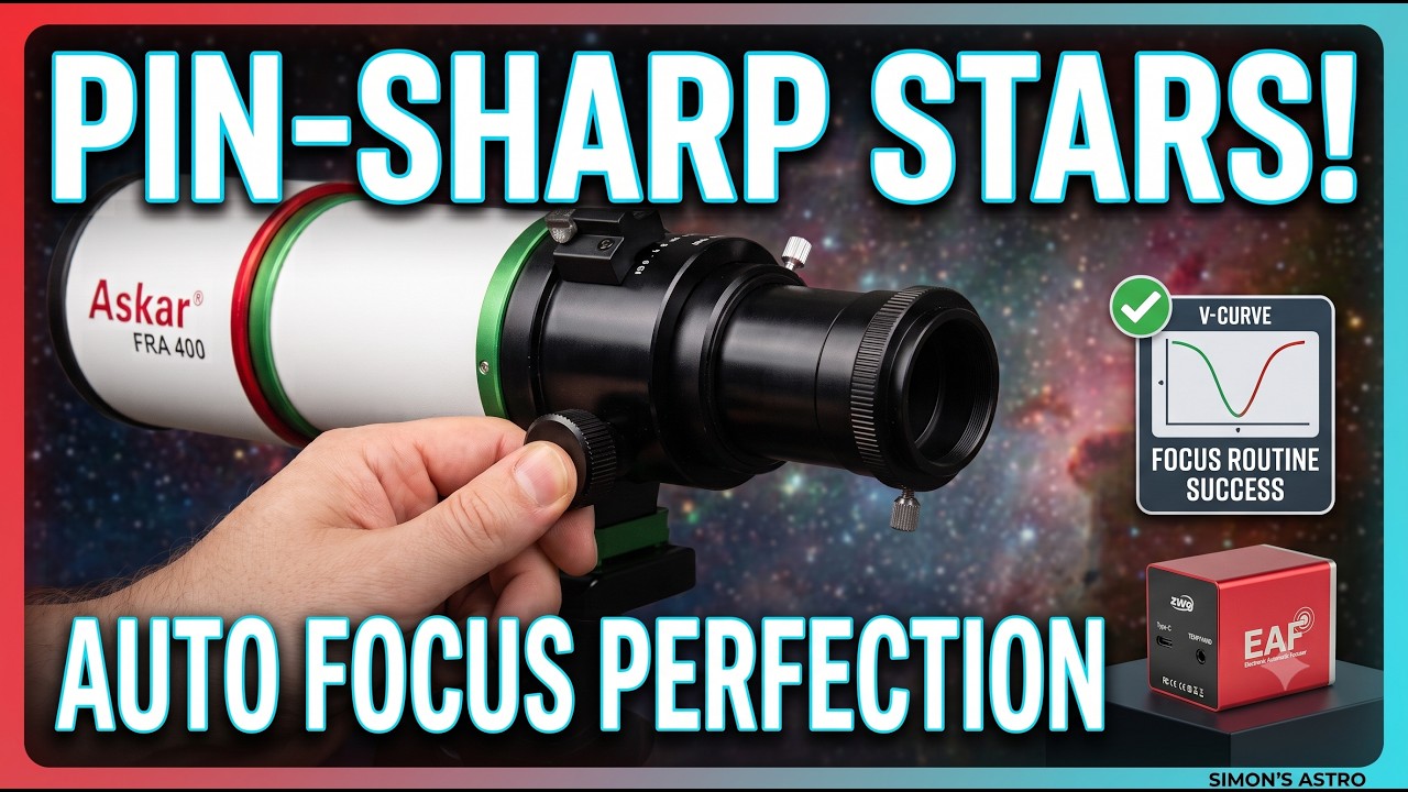 Astrophotography Askar FRA 400  Fitting ZWO EAF
