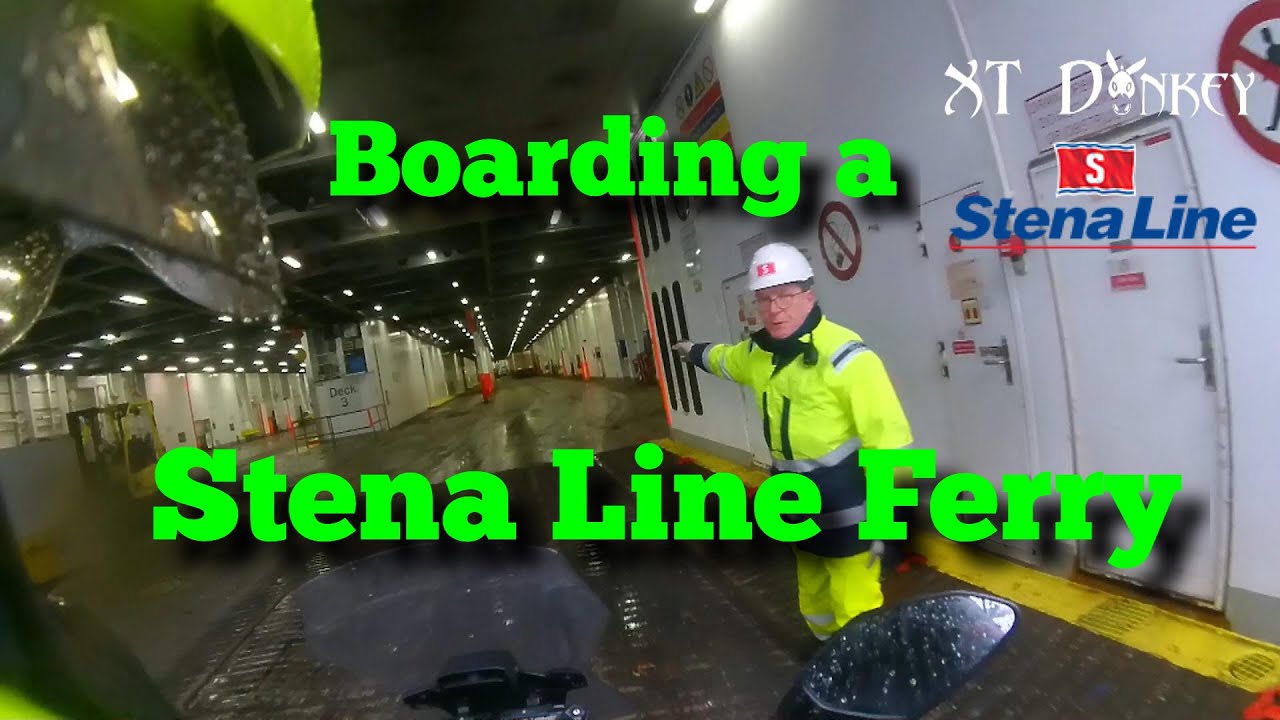 Boarding A Stena Line Ferry at Cairnryan (ft @Stenaline )