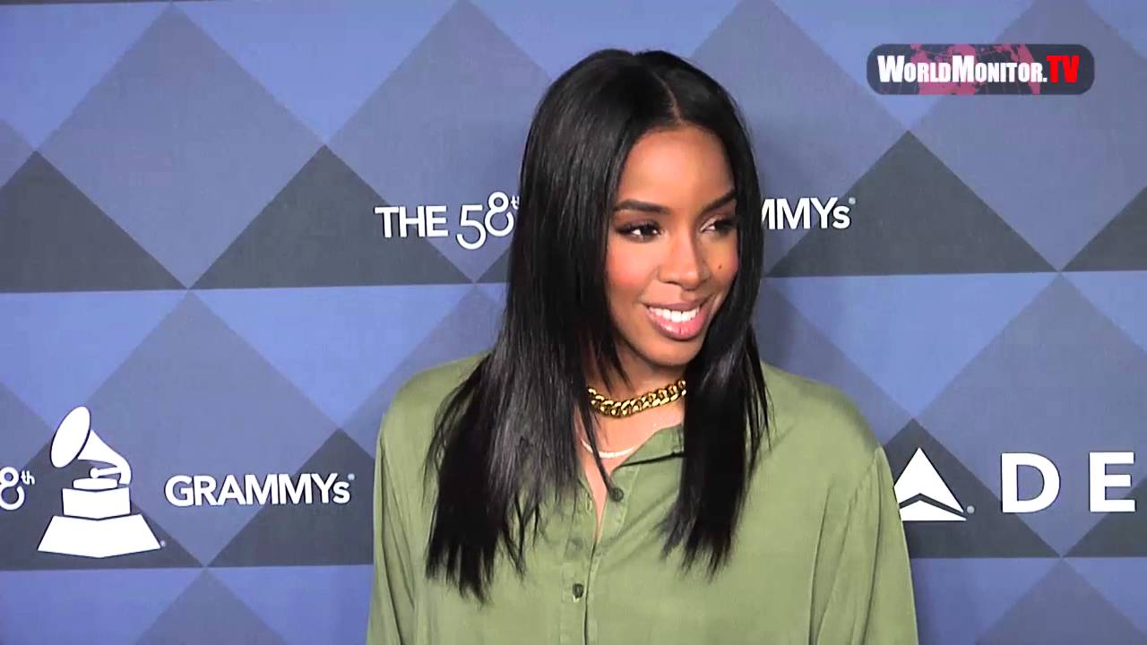 Destiny's Child Kelly Rowland arrives at Delta Air Lines 2016 Grammy Weekend party