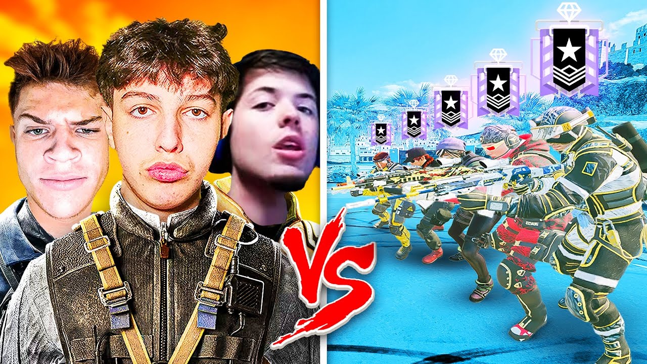Stompn, Jynxzi & Mingo 3v5 vs DIAMONDS (Rainbow Six Siege)