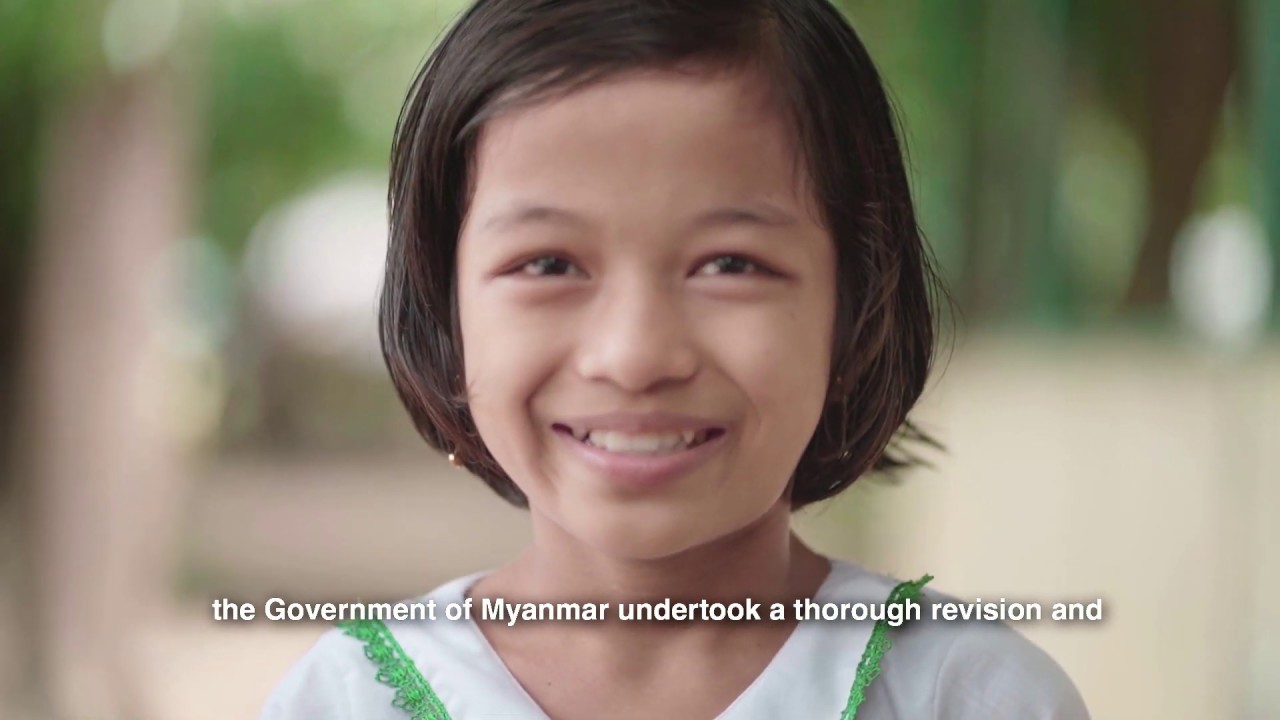 Advancing child rights in Myanmar