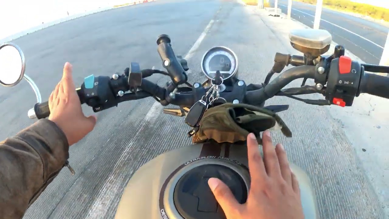 Primer viaje en moto de baja cilindrada, rocketman 250cc