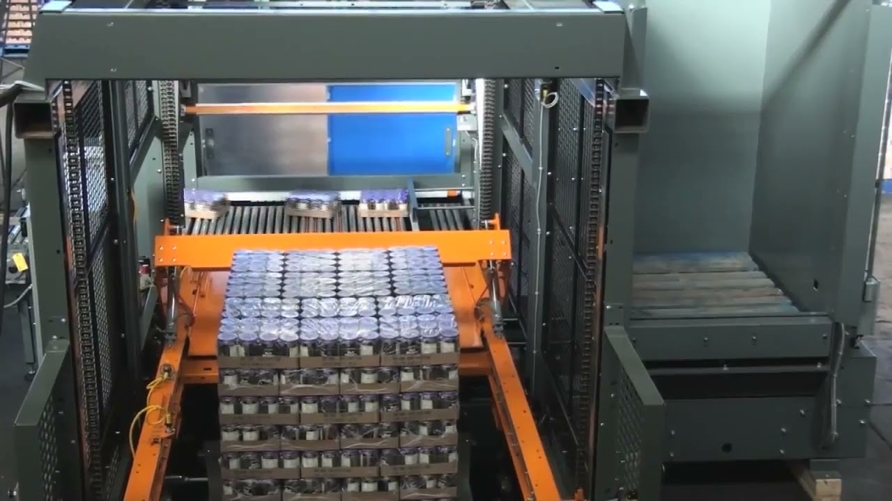 Alvey 680 Floor-level Case Palletizer | Honeywell Intelligrated
