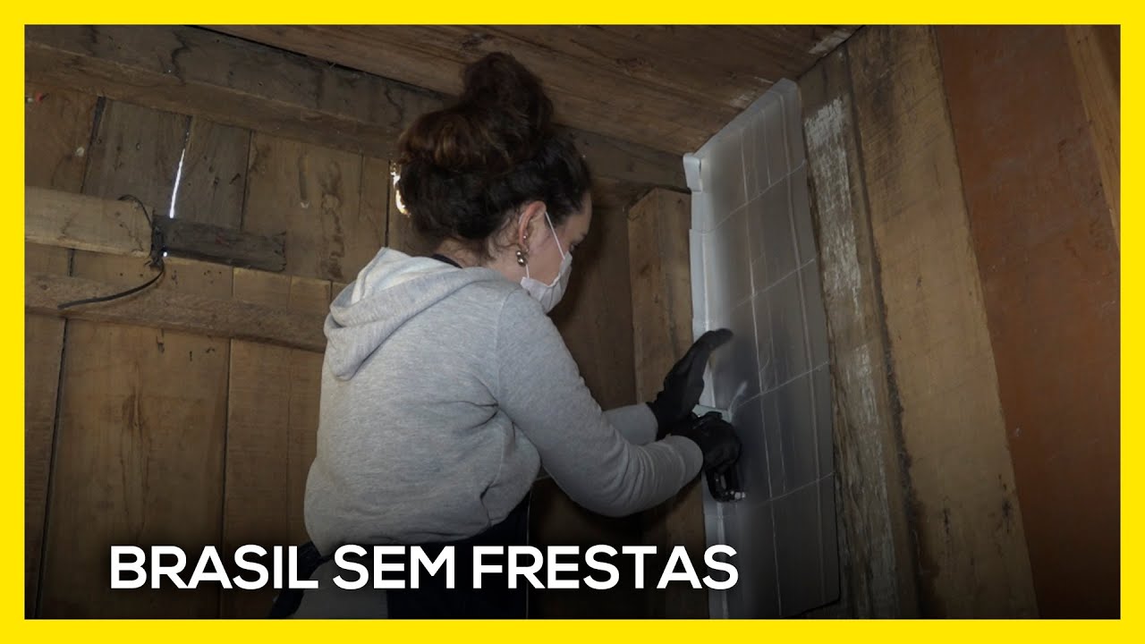 Brasil Sem Frestas: Projeto usa caixas de leite para levar conforto térmico à famílias carentes