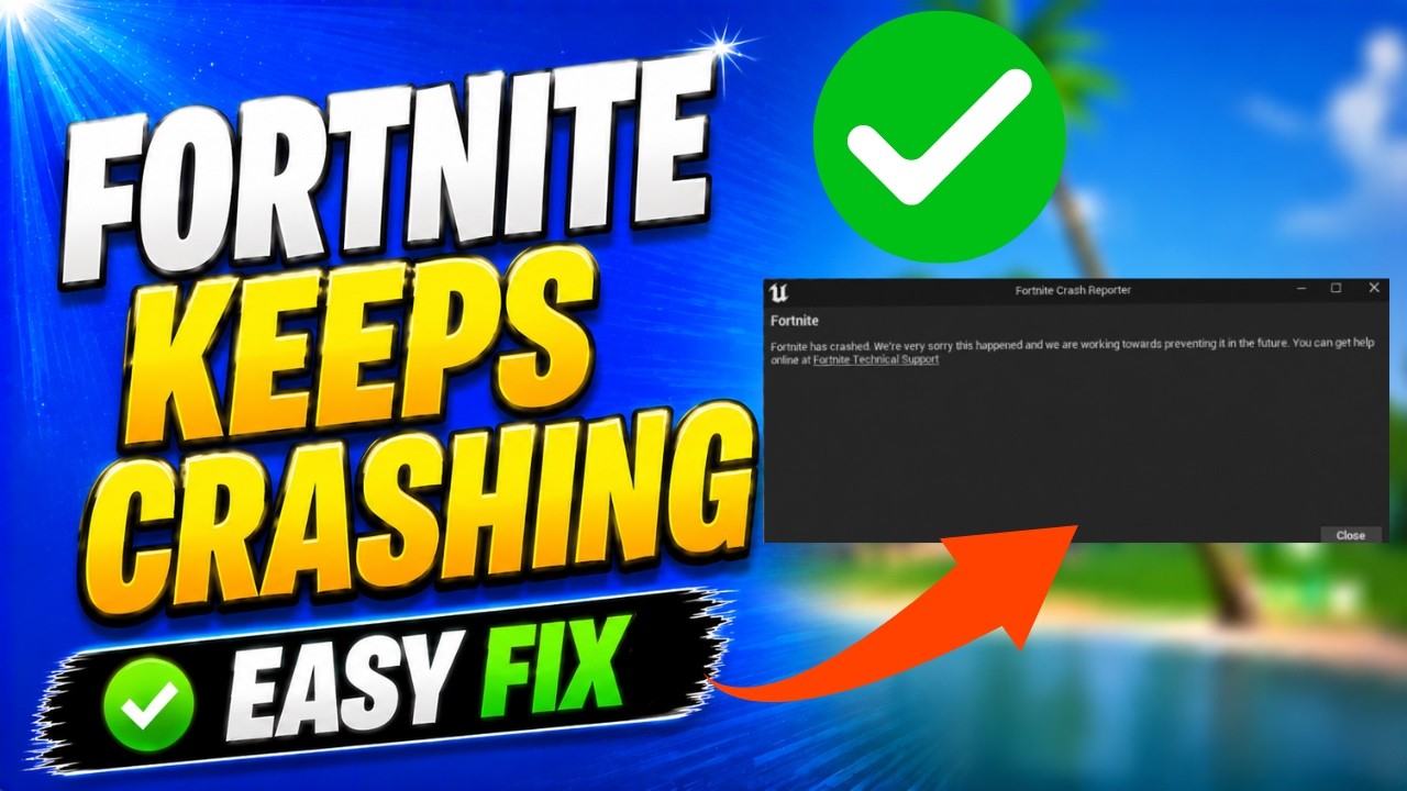 Как исправить вылеты Fortnite на ПК (2026) | Решение проблем при запуске и во время игры