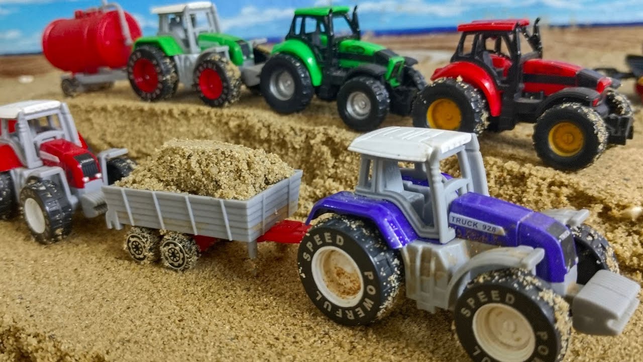 🚧 Realistic RC Construction Teamwork – Fixing and Loading with Huina & Volvo