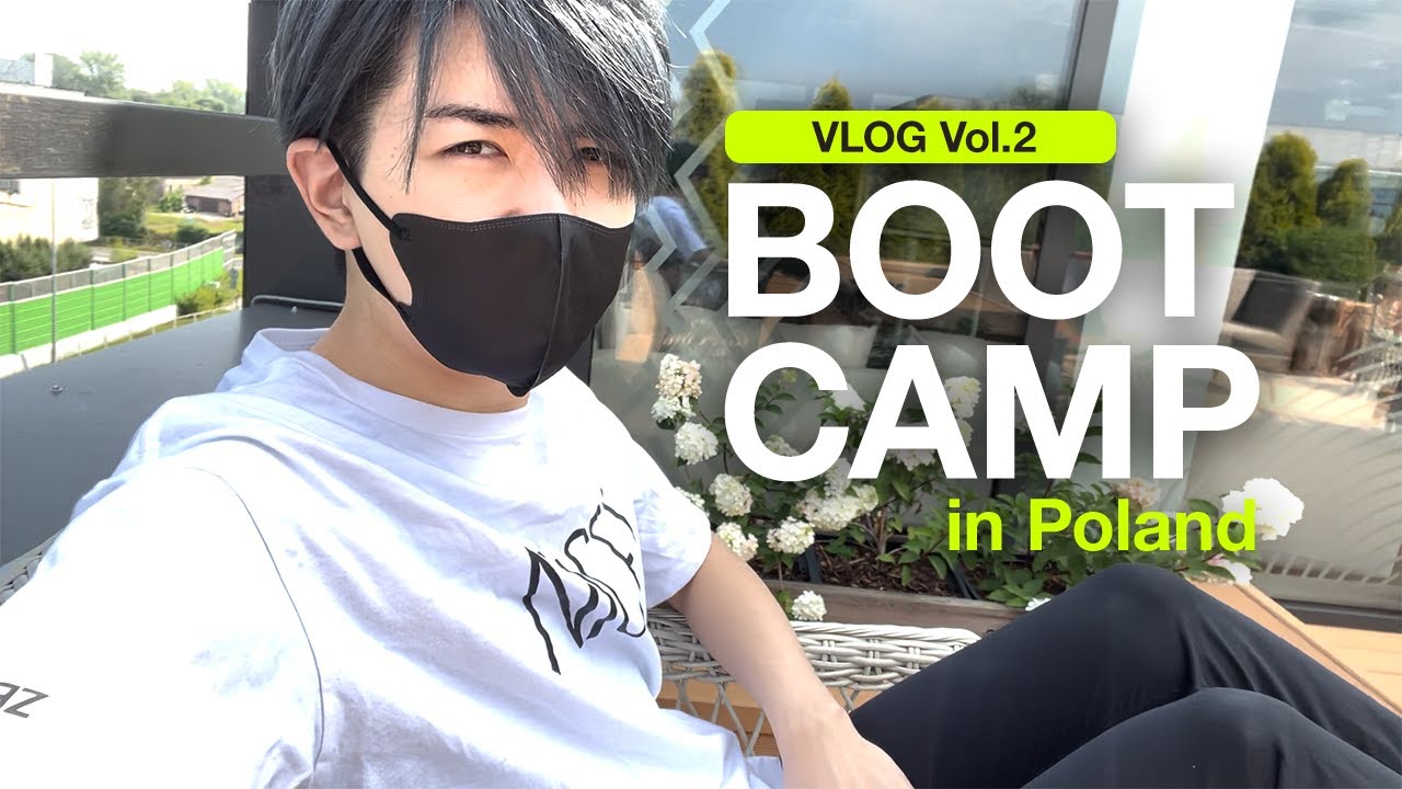 【VLOG#2】ポーランド到着しました！日陰ぼっこでゆっくりしてます😋