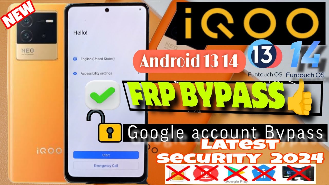 All IQOO FRP Bypass Android 13 -14 New Method / IQOO Google Account Bypass Without Pc #iqoofrpbypass