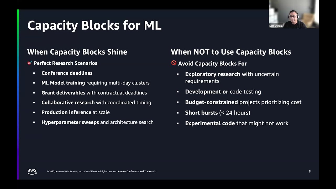 Cloud Clinic: AWS Capacity Blocks & Littlest JuypterHub 8/14/25