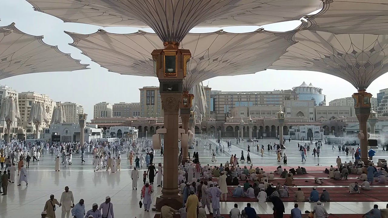 اذان العصر بتجليات عجيبة ماشاء الله الجمعة ٢١-٢-١٤٣٩ للهجرة للشيخ عادل كاتب من الحرم النبوي الشريف