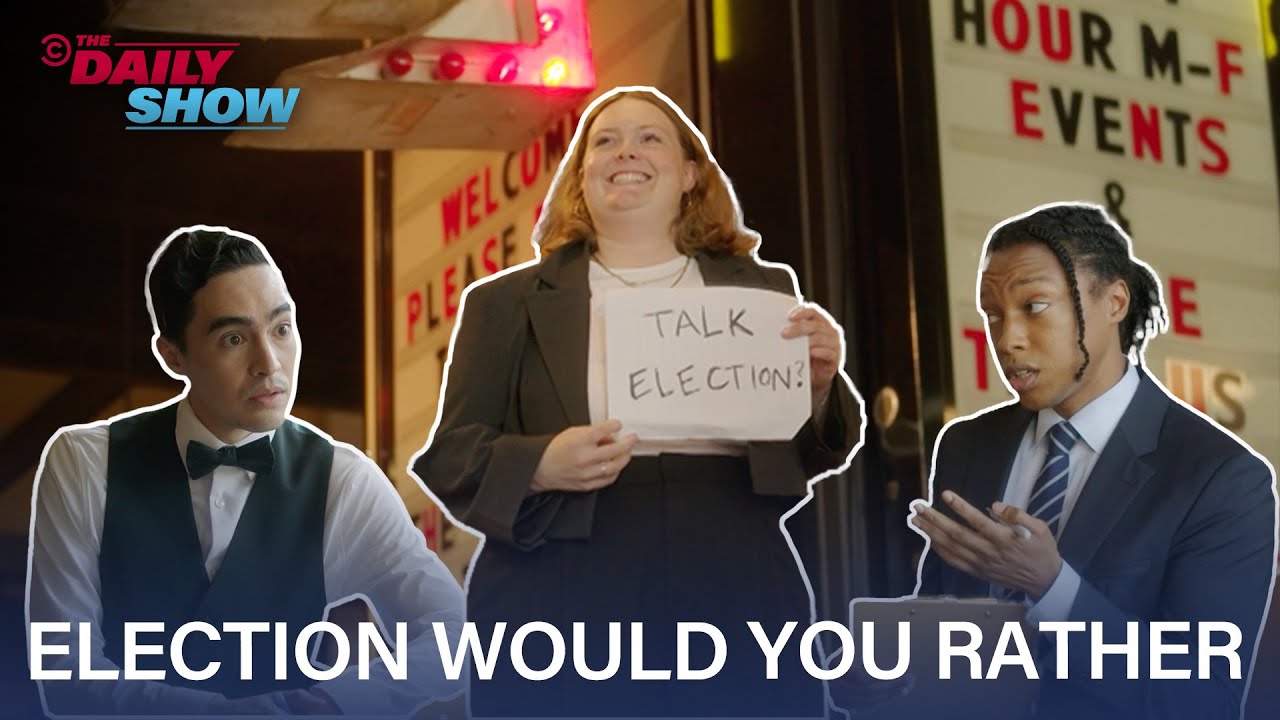 Would You Rather: Election Burnout Edition With TDS Correspondents | The Daily Show
