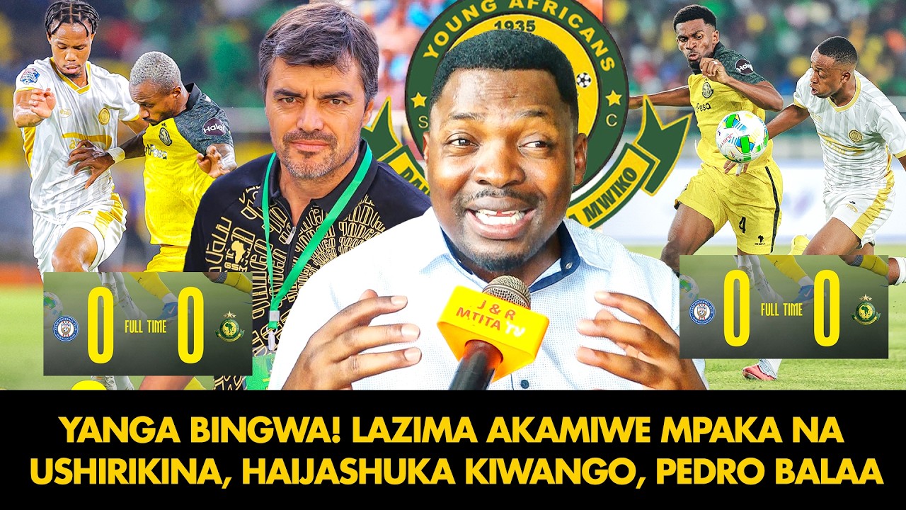 AMBOKILE: YANGA BINGWA! LAZIMA IKAMIWE, WANAROGWA SANA!| UNBEATEN! HAIJASHUKA KIWANGO INAONGOZA LIGI