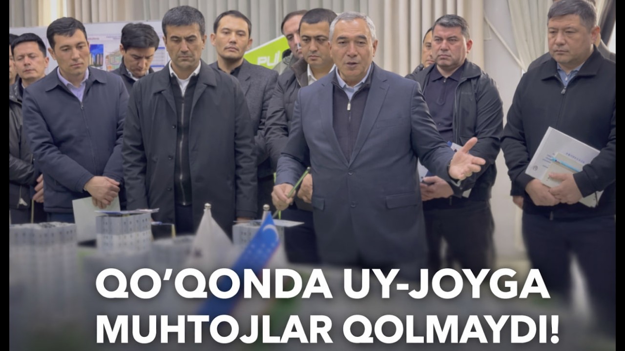 Qo‘qon shahrida uy-joyga muhtojlar qolmaydi!