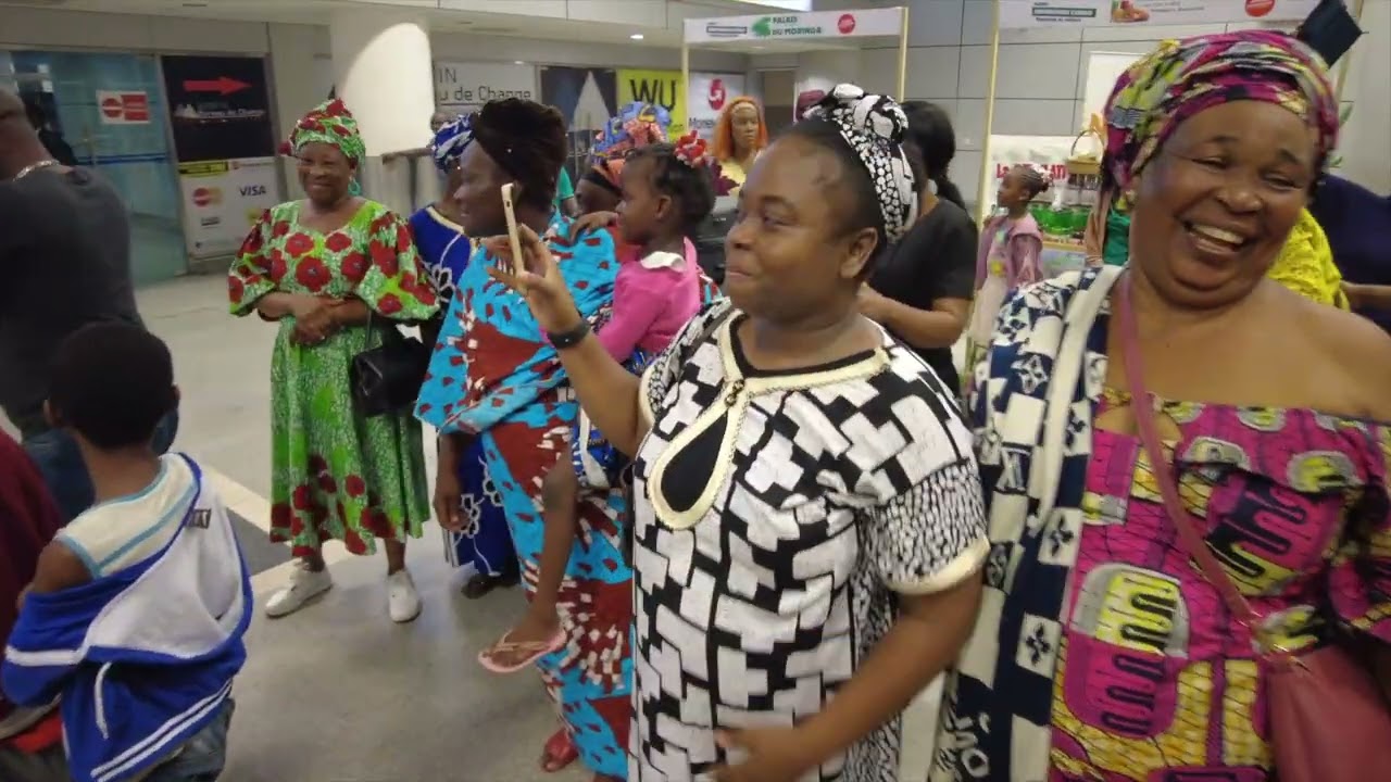 MARIAGE COUTUMIER DE MALTHUS  ET VÀLERIE À BRAZZAVILLE 