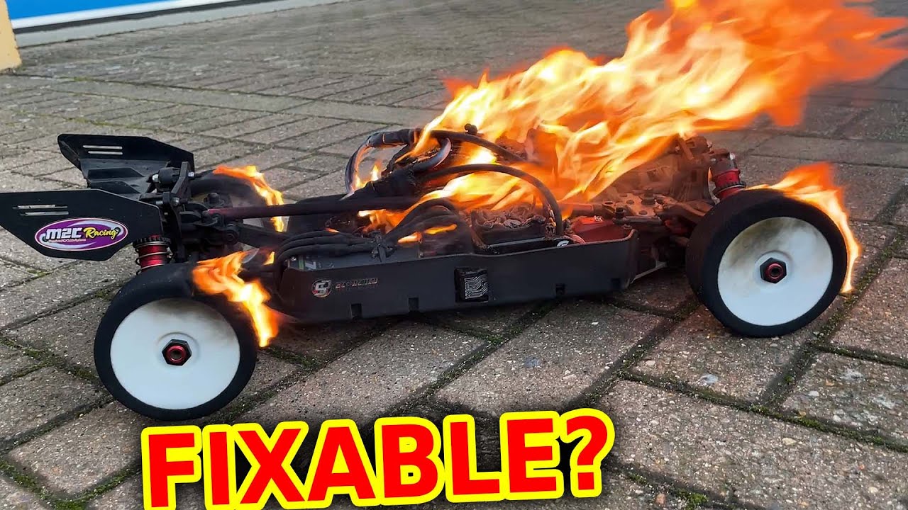 can we fix the 100mph World Record RC Long Jump Car?