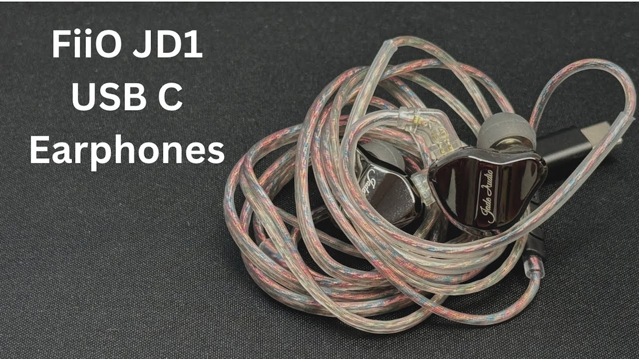 FiiO/JadeAudio JD1 High Performance Dynamic Driver HIFI Bass stereo In Ear Monitor Headphones Sport