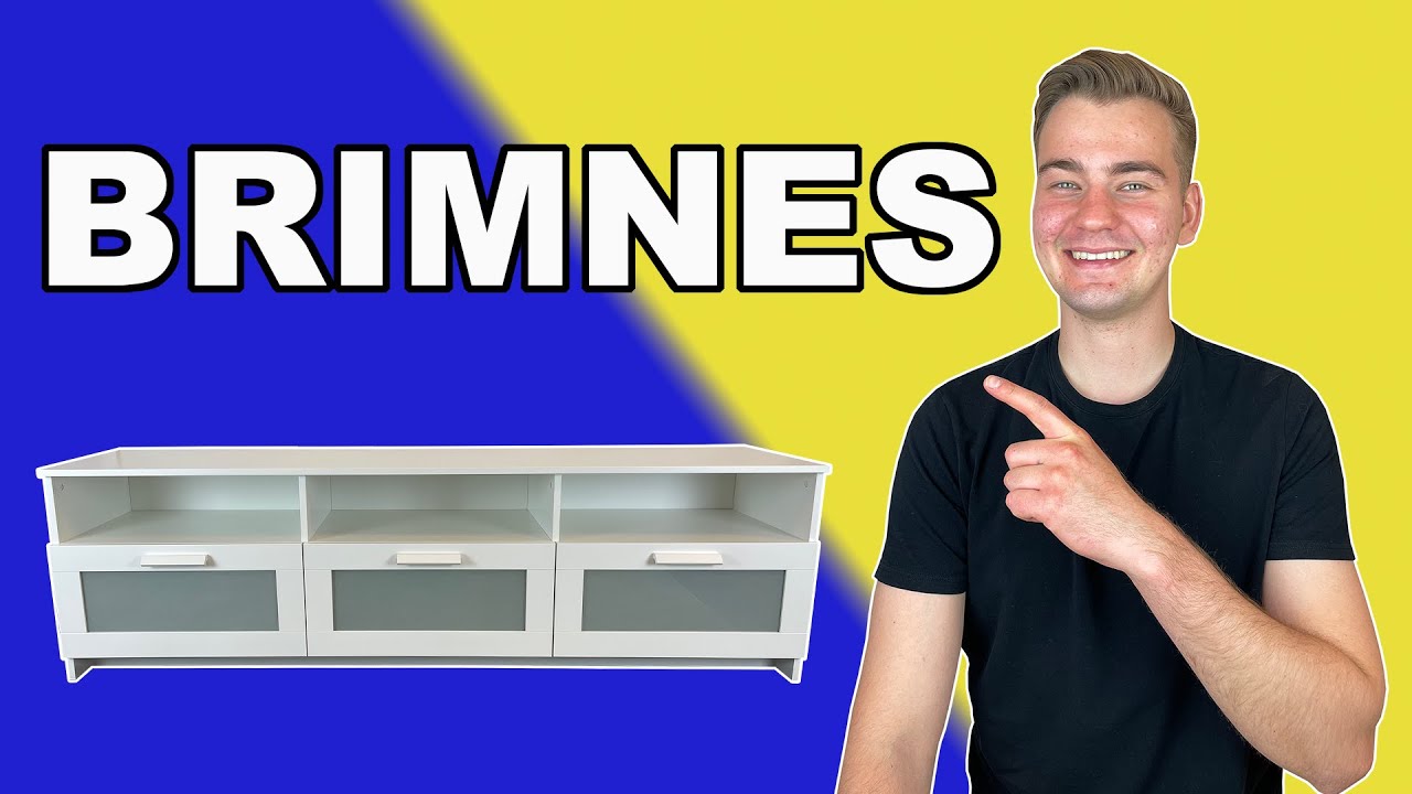 Простое руководство по установке тумбы под телевизор Brimnes от IKEA