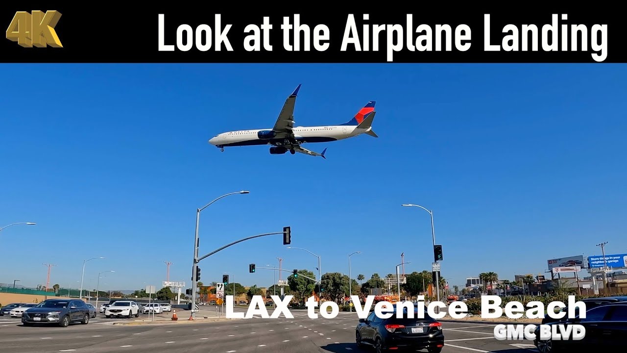 [4K] Los Angeles 🇺🇸, LAX to Venice Beach - California USA in Mar 2022 | Drive