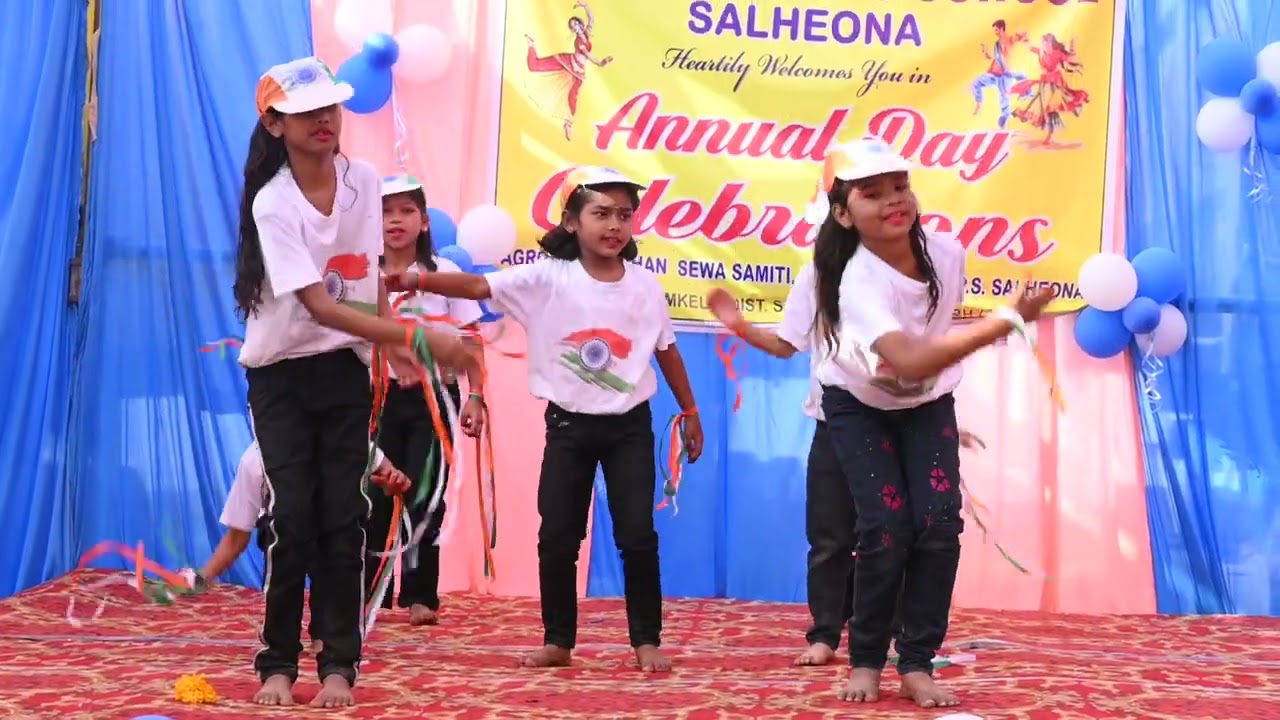 APS Salheona Annual function Tiranga Girls🇮🇳