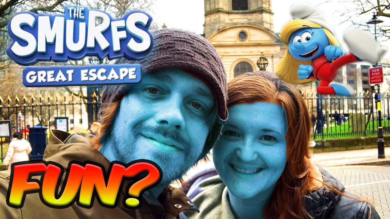 The Smurfs Great Escape | Clued Upp | Birmingham 2023