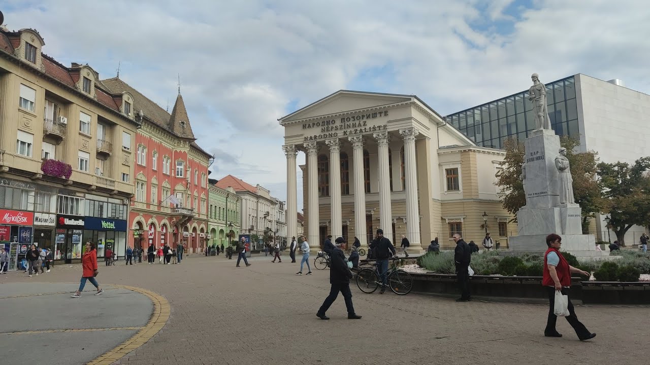 Grad Subotica - Širi centar i najvažnije znamenitosti !