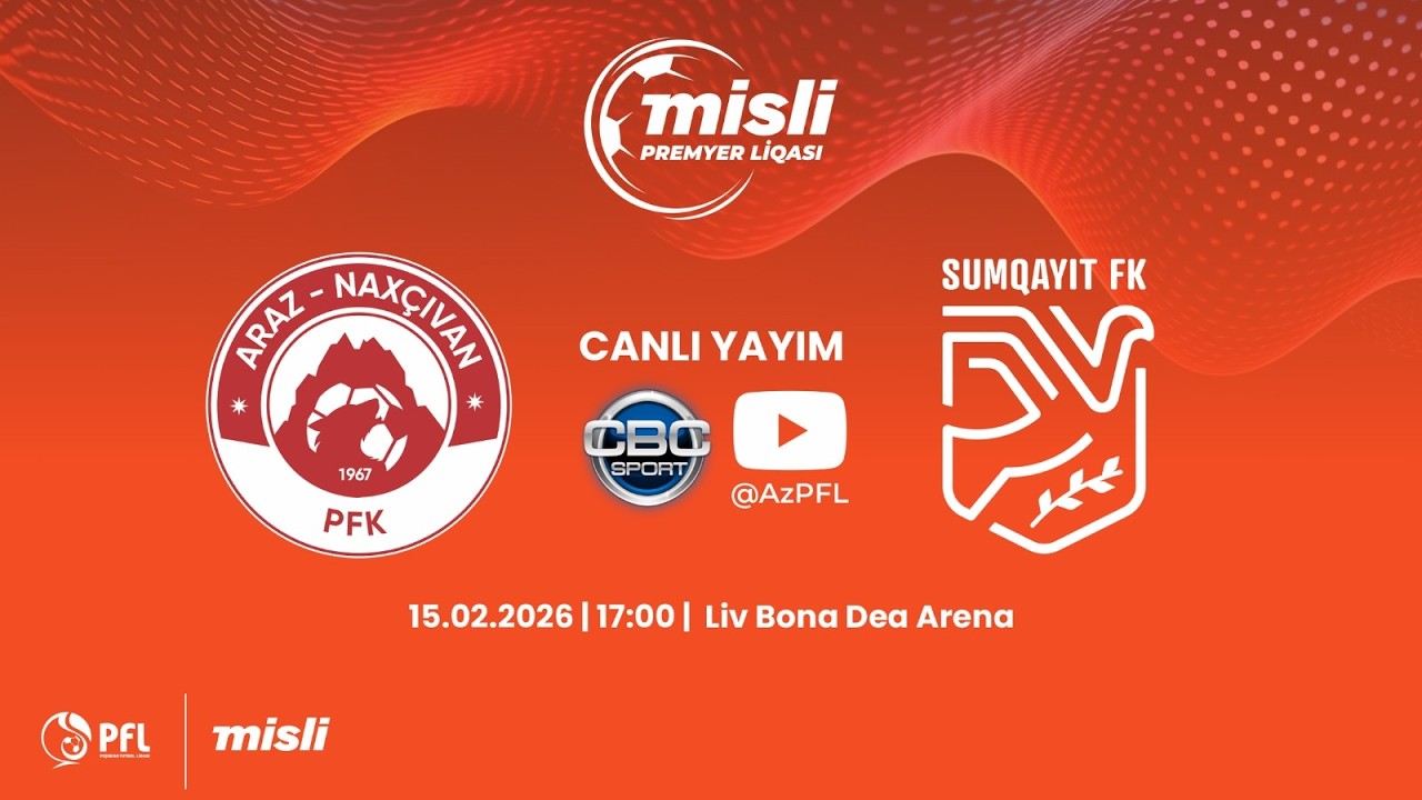 Misli Premyer Liqası 2025/2026 XX tur “Araz-Naxçıvan” – “Sumqayıt”