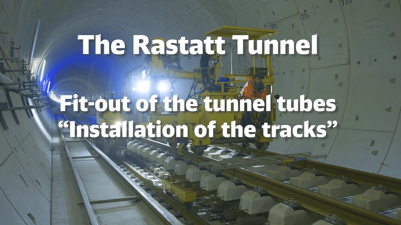 The Rastatt Tunnel: Installation of the tracks