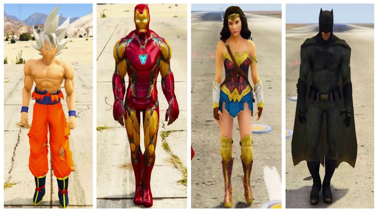 Dc vs Marvel Superhero Slap Challenge #103 –#GTA5 #Hulk #Thor #Superman #Spiderman #Ironman #Betman