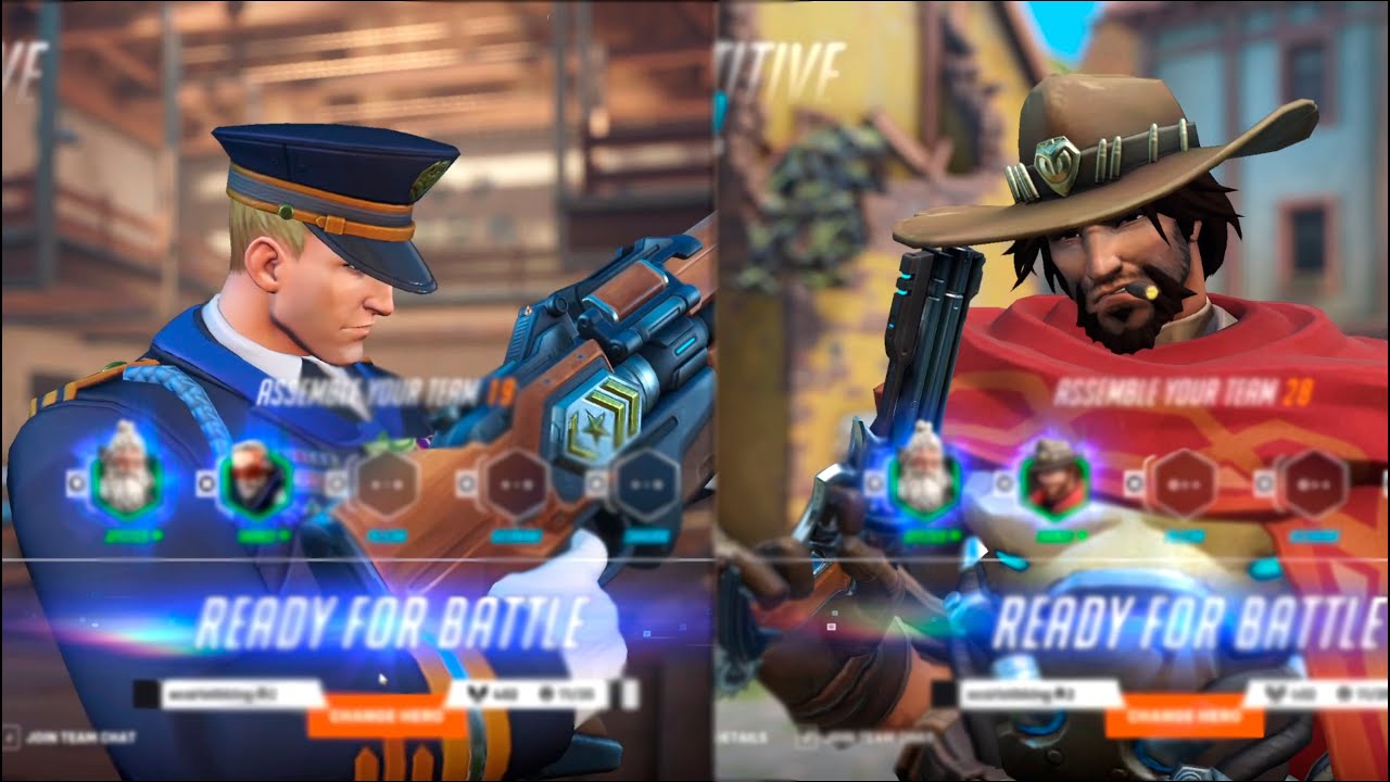 GALE SOLDIER 76 AND CASSIDY GAMEPLAY - OVERWATCH 2 SEASON 9 TOP 500