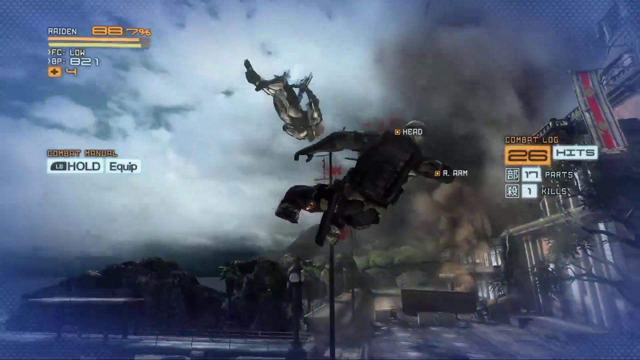 Metal Gear Rising - Stylish Combos