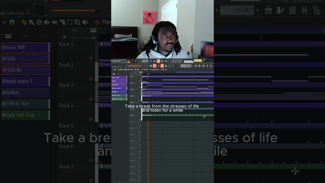 Posting beats everyday until I run out (Day 60) (Produced By Freddy J Three) #producer #flstudio