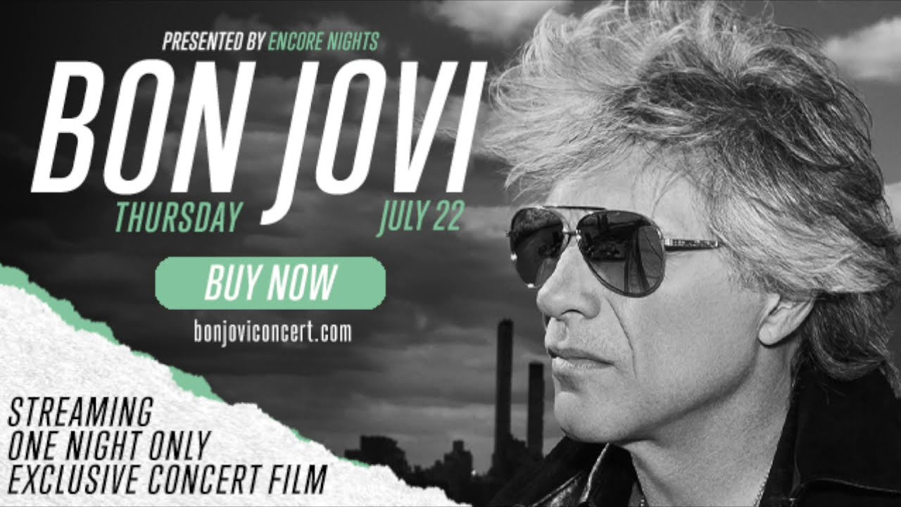 Bon Jovi International Streaming Concert Film