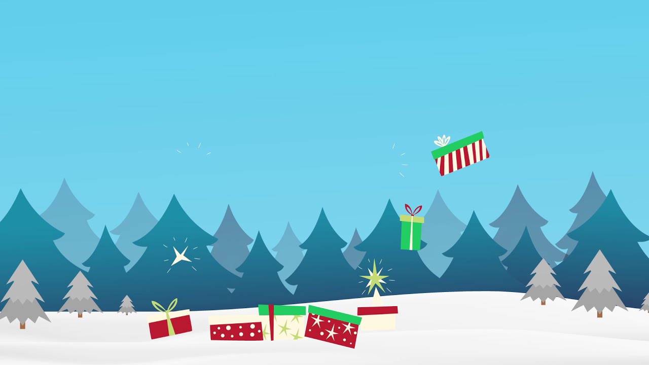 Christmas day vector animation | No copyright motion background