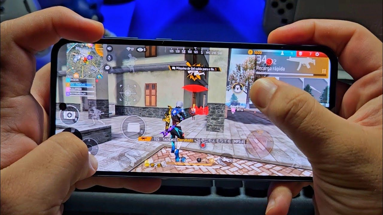 GALAXY A55 5G FREE FIRE NOVA ATUALIZAÇÃO ❄️📱