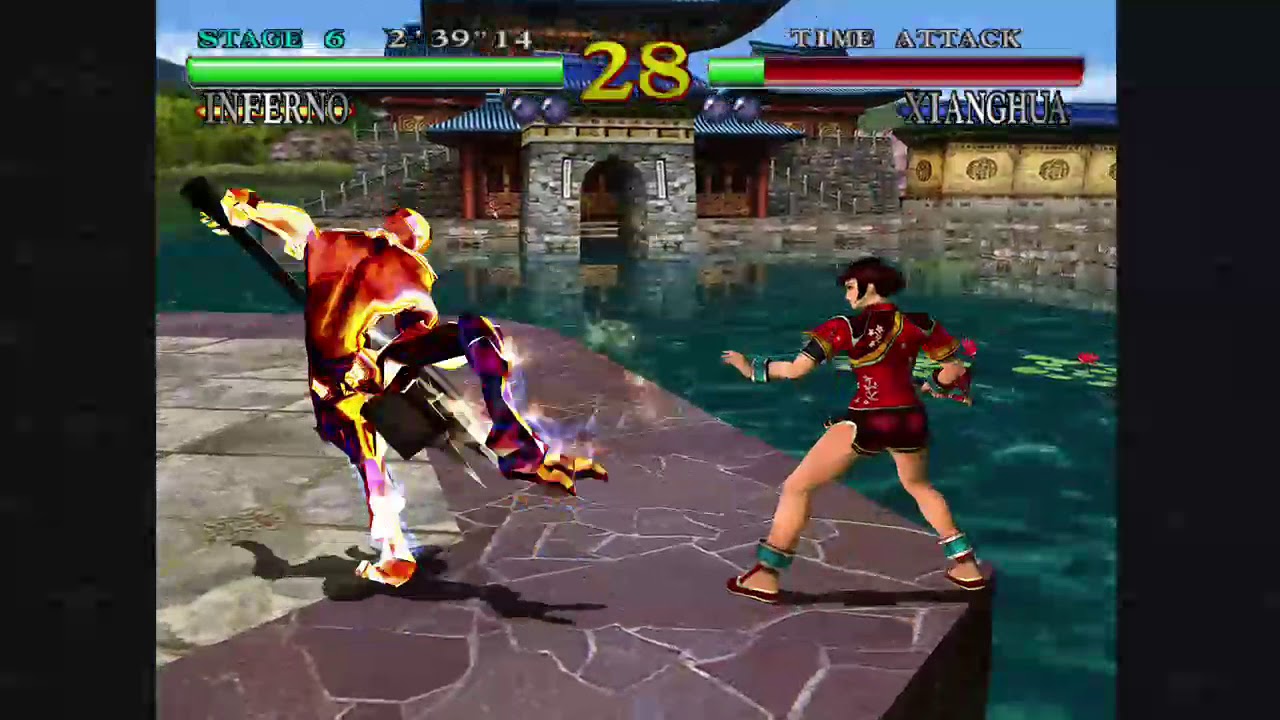 Soulcalibur 1 Time Attack with Inferno
