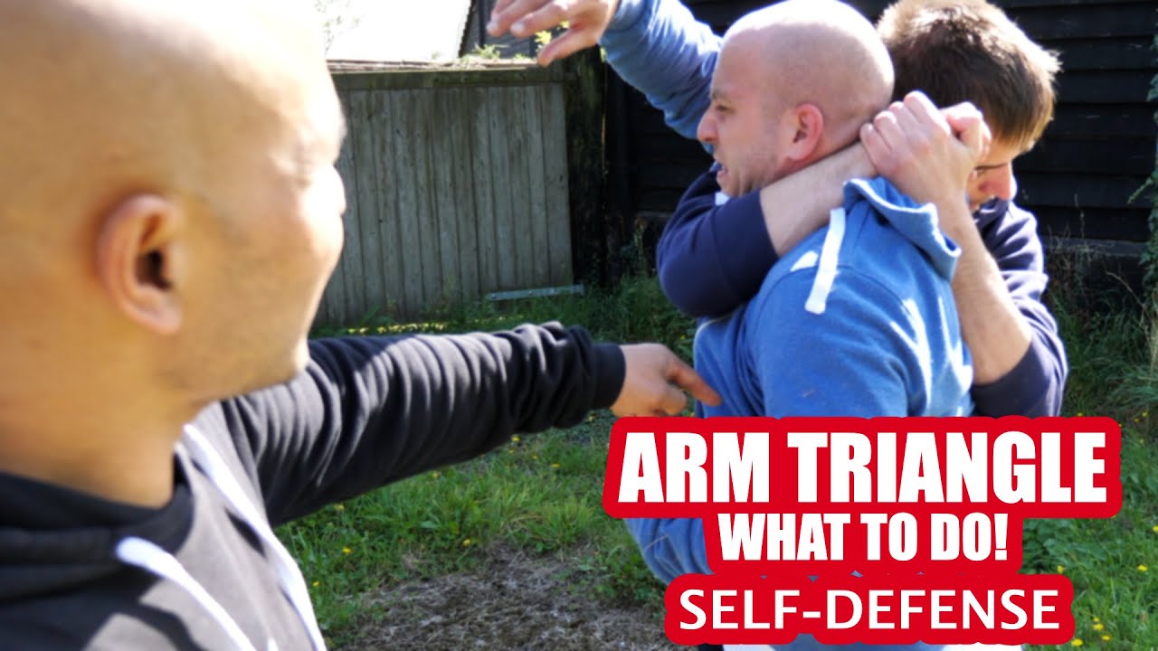 How to do arm triangle from a punch | SELF DEFENCE