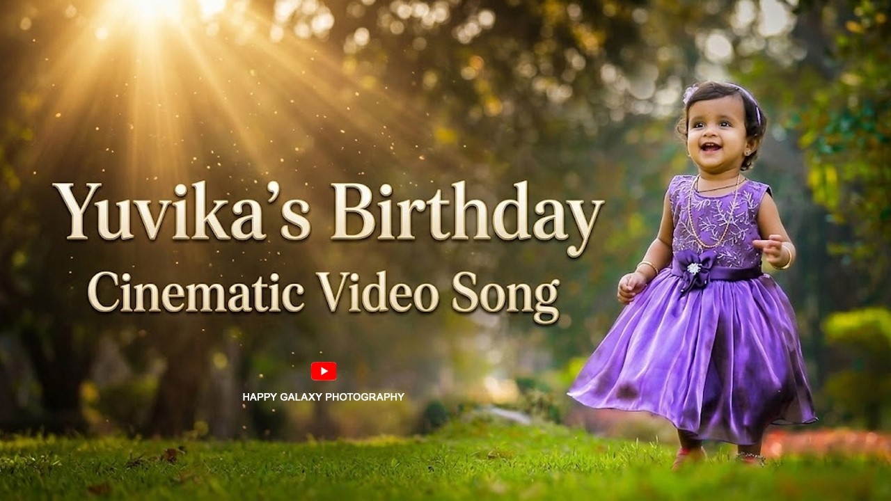 #Yuvika Pre Birthday shoot Teaser @Happy Galaxy  #2025 Best Birthday song#Chinni #Amma amma Ammadi