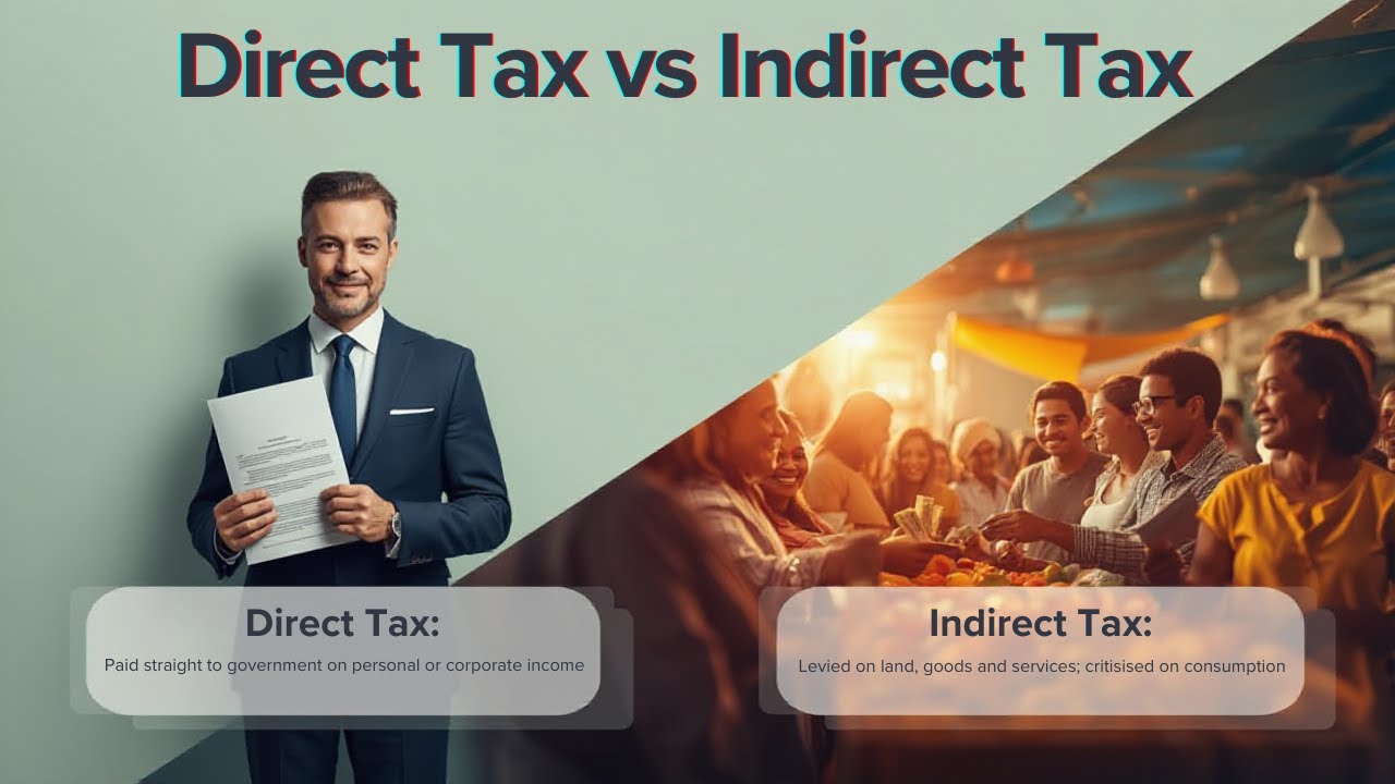 Direct Tax vs Indirect Tax Explained