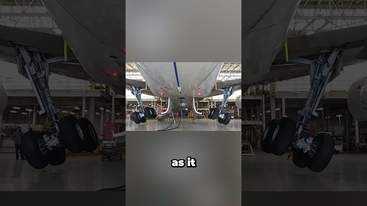What happens to plane wheels after takeoff??