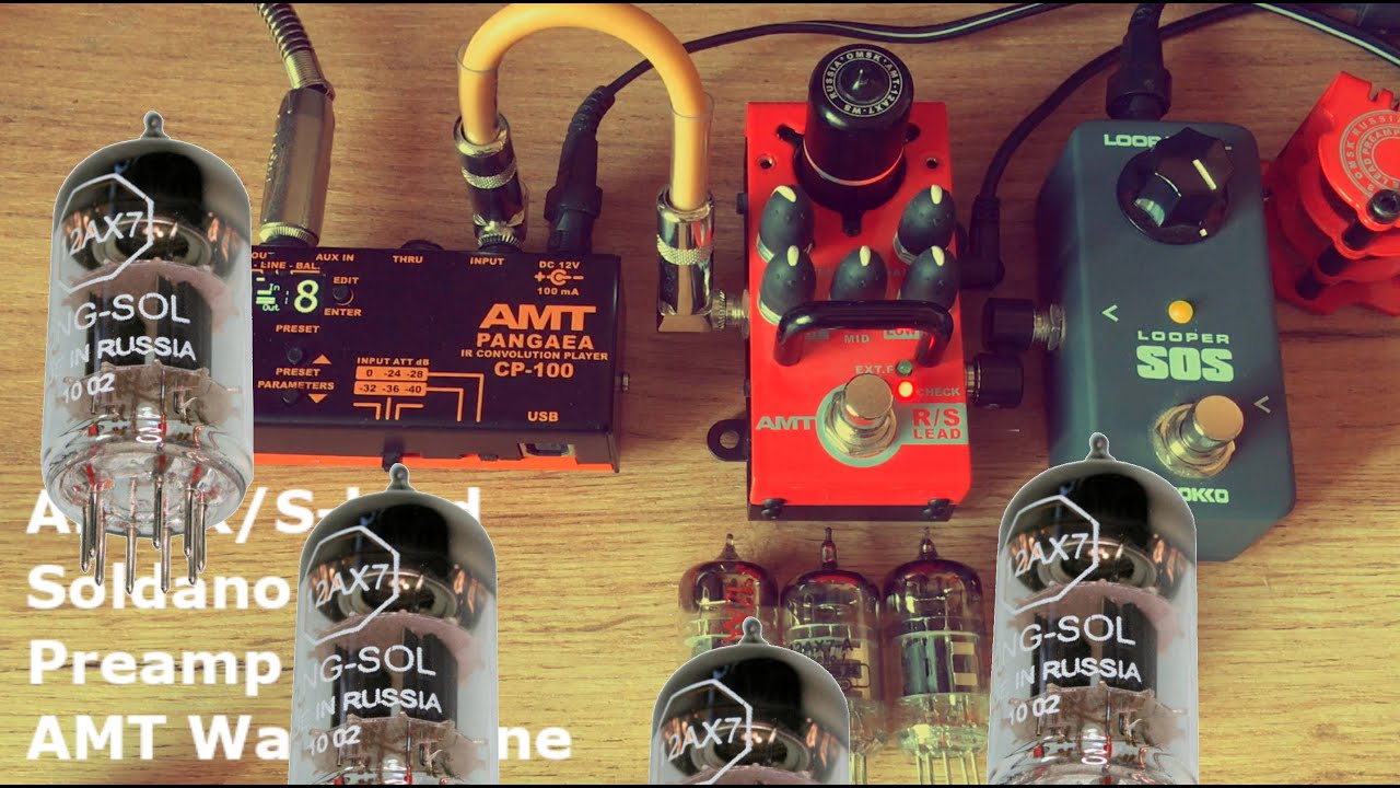 Amt Bricks R/S Lead 12ax7 tubes checking