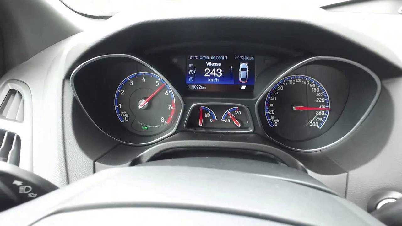 Ford Focus RS 0-270 km/h