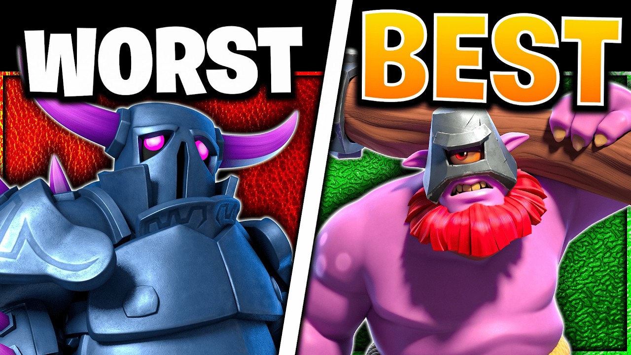 UPDATED Ranking of EVERY Troop from WORST to BEST! (Clash of Clans)