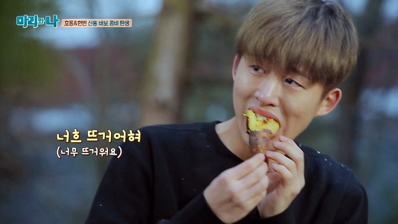 강호동&한빈 우정(?)의 증표 고구마 먹방 마리와 나 6회