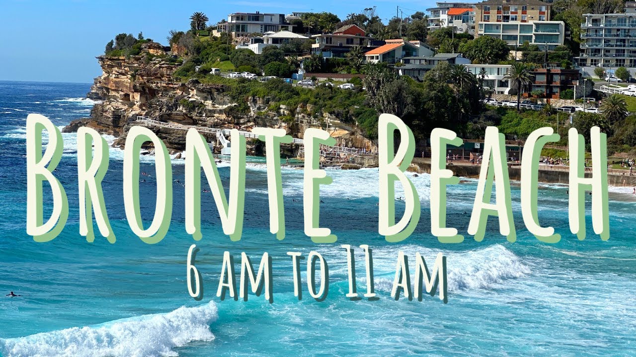 🏄🏽‍♂️ Bronte Beach｜peaceful sunrise｜lovely surfers｜Sydney