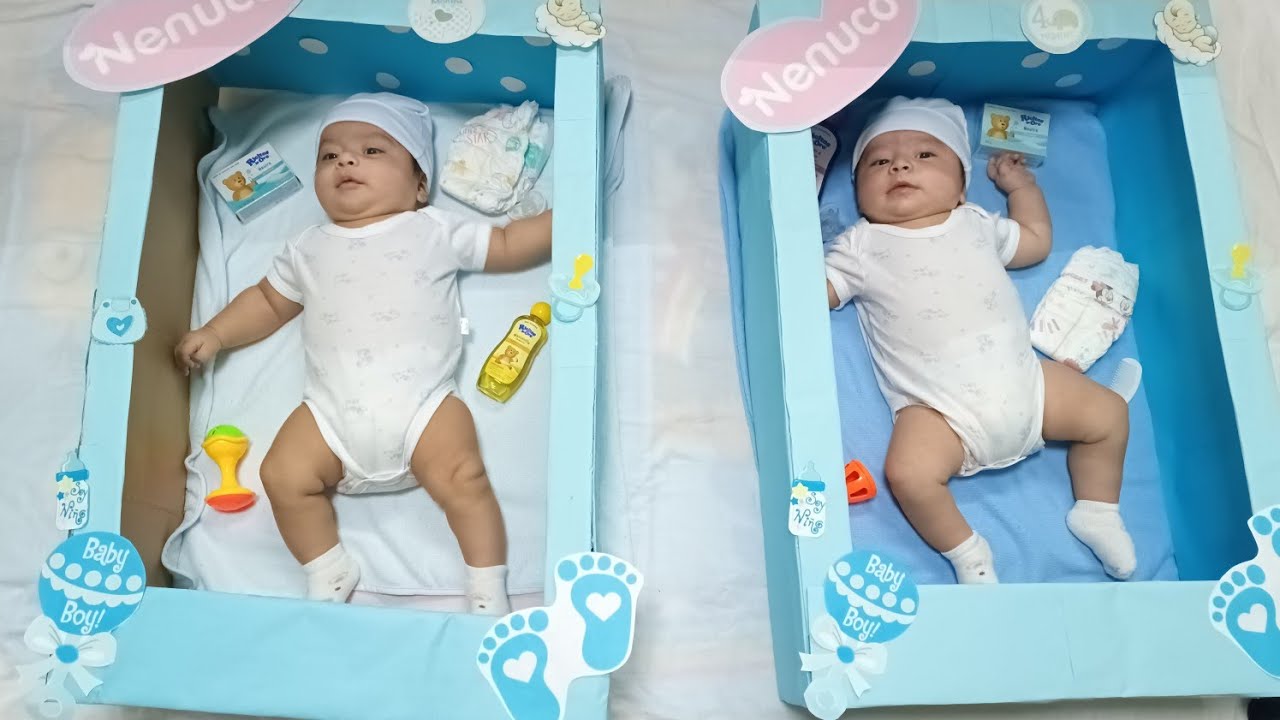  CÓMO HACER Caja para NENUCOS BEBES