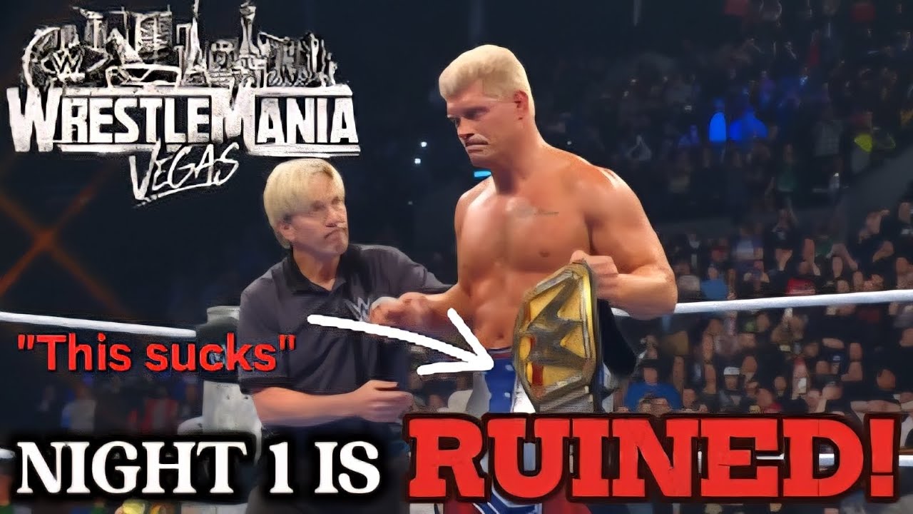 CODY HOGAN IS GOING TO RUIN WRESTLEMANIA. 